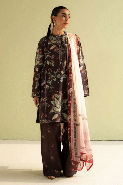 Coco By Zara Shahjahan -Unstitched 3PC -ZOE-7B