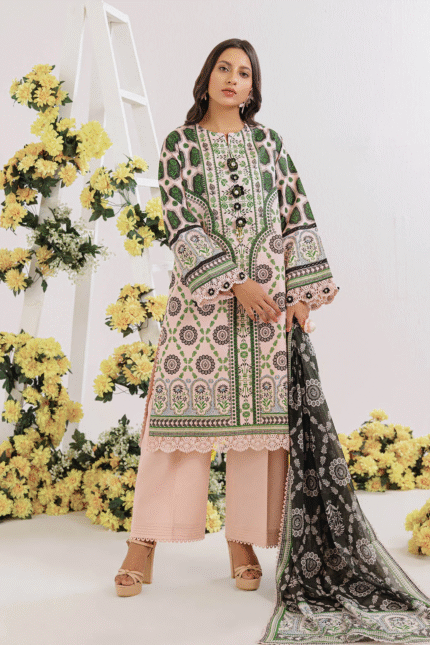 Bonanza Satrangi -3PC (WUS25P3124)